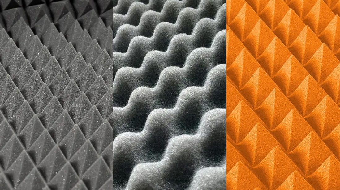 Di cosa è fatta la schiuma acustica