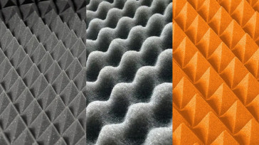 Di cosa è fatta la schiuma acustica