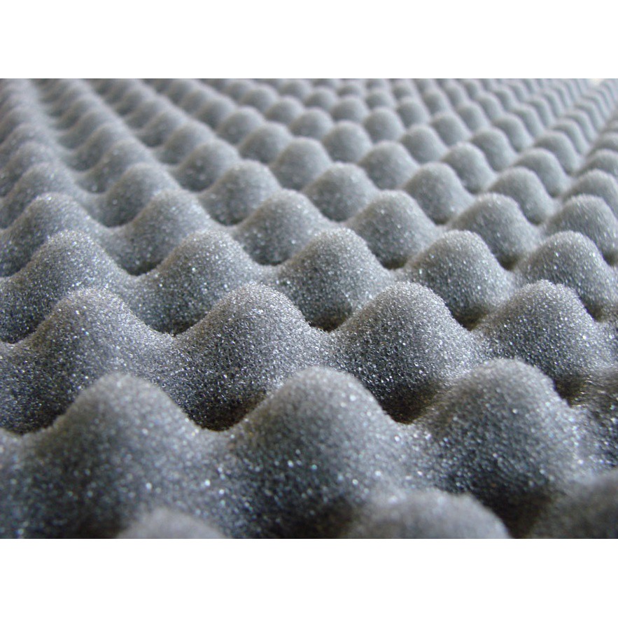 schiuma poliuretanica acustica 100x100cm 30mm ondulata megamix.sk