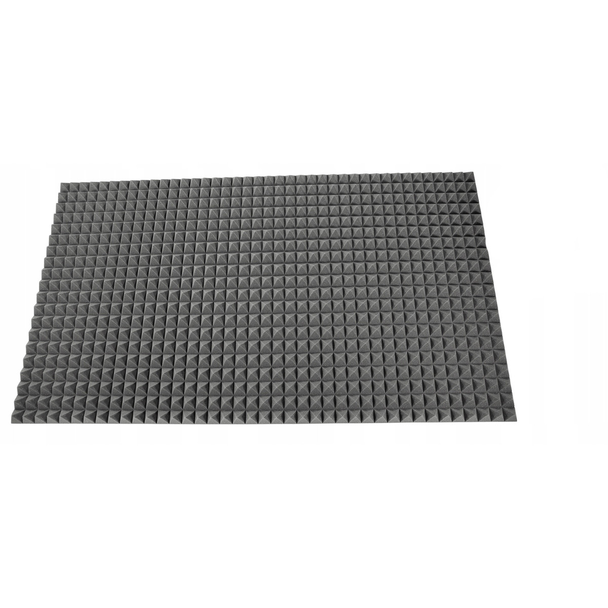 schiuma acustica fonoassorbente PIRAMIDE 60mm 200x100cm senza colla ignifuga megamix.sk