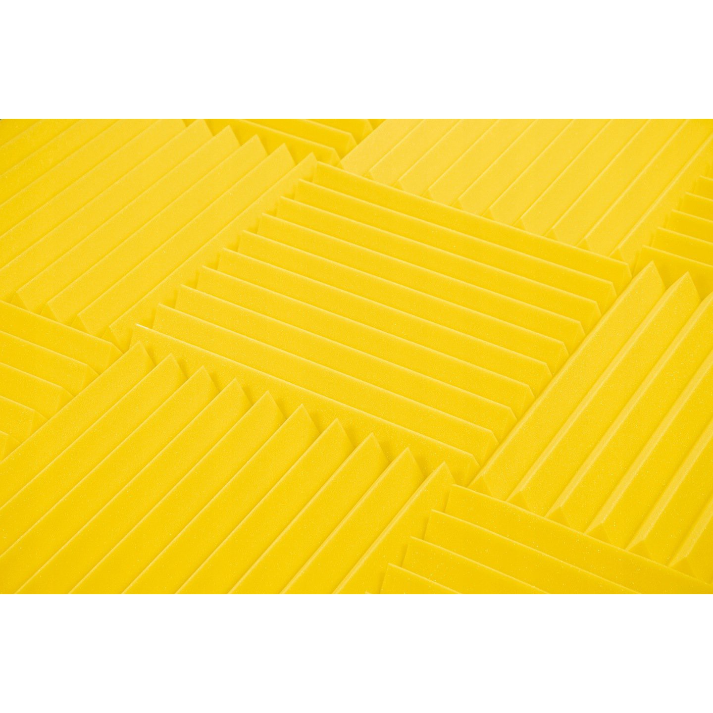 Pannello acustico 50x50x5cm giallo autoestinguente ignifugo megamix