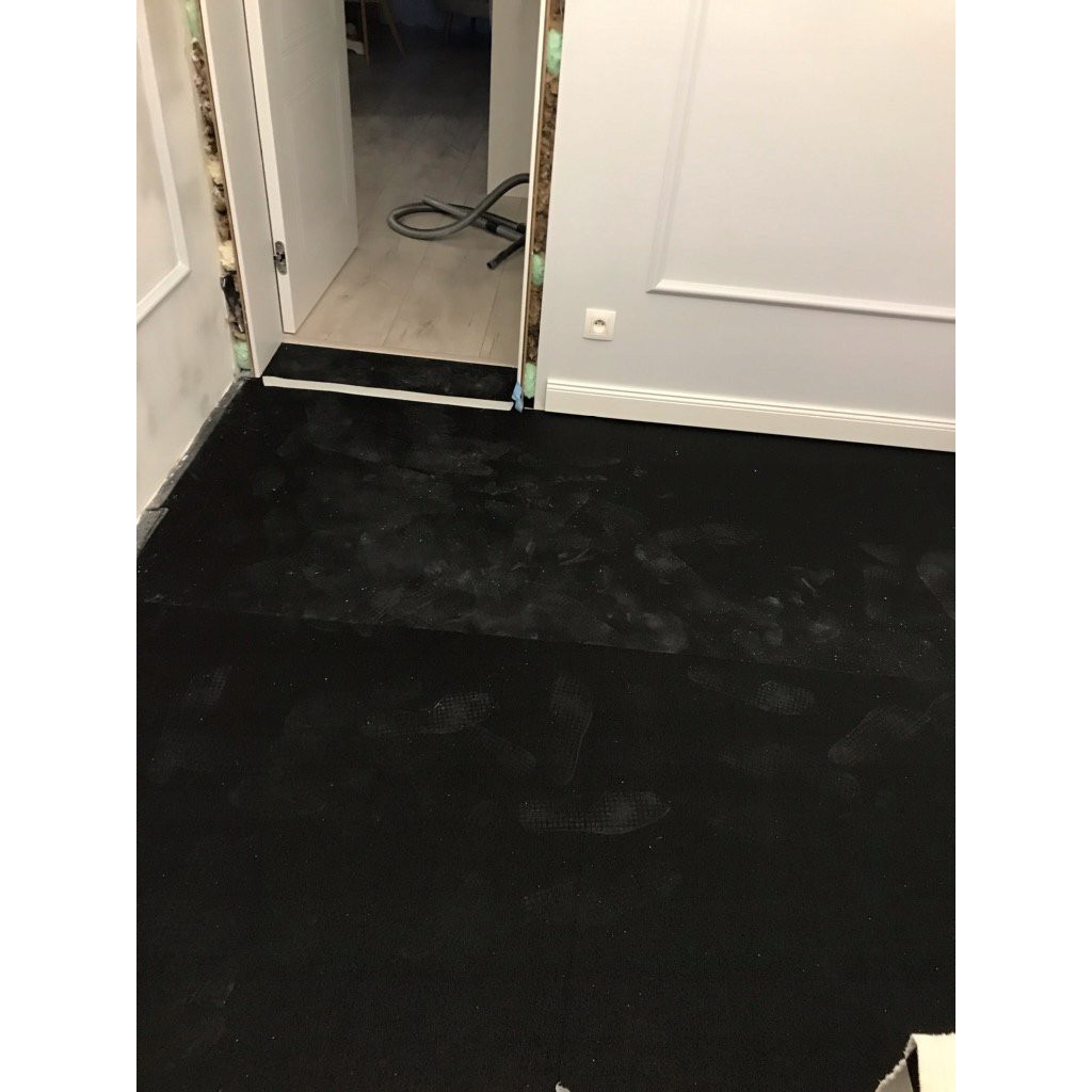 Tappetino antivibrazione fonoisolante 5mm 25x100cm G5 megamix