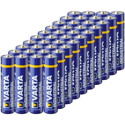 Pilas AAA Varta Industrial LR3 R3 40pz megamix.sk