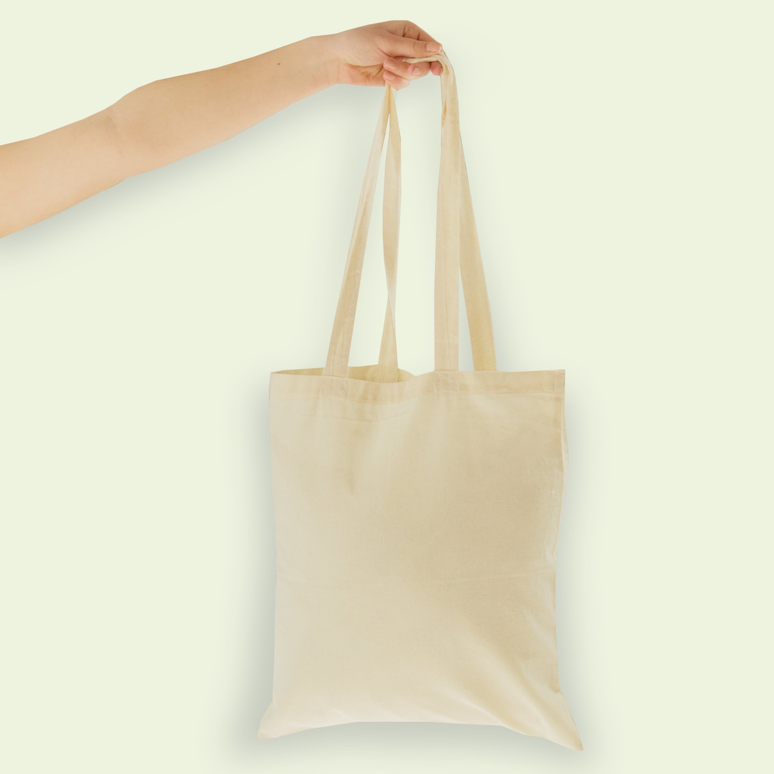 Borsa in cotone per la spesa ECO beige 38x42cm megamix.sk