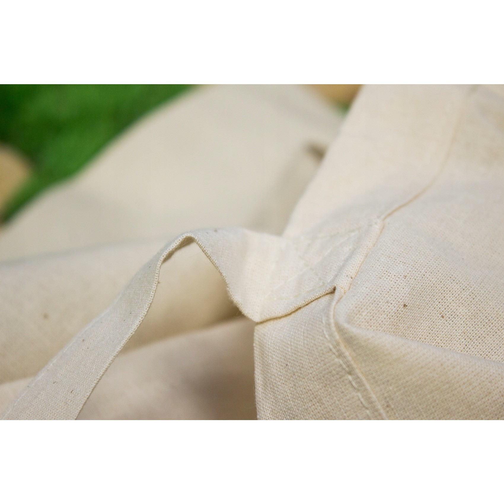 Borsa in cotone per la spesa ECO beige 38x42cm megamix.sk