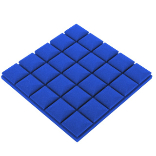 Pannello acustico blu CUBO 50x50 cm spessore 5 cm