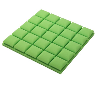 Pannello acustico verde chiaro CUBO 50x50 cm spessore 5cm