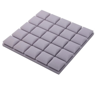 Pannello acustico grigio chiaro CUBO 50x50 cm spessore 5 cm