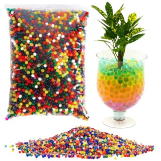 Palline gel idrogel 50000 pezzi mix di colori per decorazione fiori