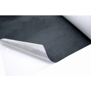 Semianimale scamosciato autoadesivo grafite scuro 50x140 cm