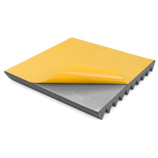 Pannello acustico autoadesivo grigio KLIN 50x50 cm spessore 5cm