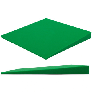 Pannello acustico verde scuro KLIN inclinato 50x50 cm spessore 5 cm