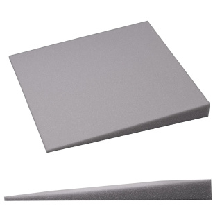 Pannello acustico grigio chiaro KLIN inclinato 50x50 cm spessore 5 cm