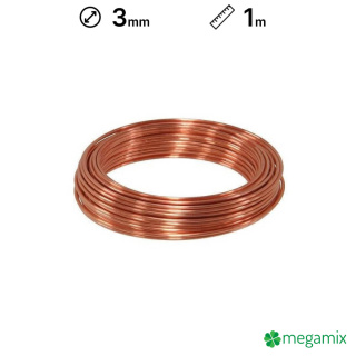 Filo di rame 3mm 1m