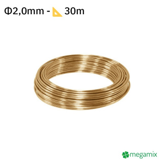 Filo di ottone Φ2,0mm 30m