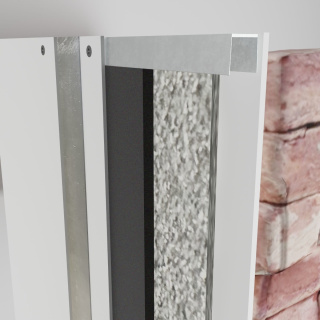 Kit per l'isolamento acustico delle pareti - sistema di isolamento acustico con telaio