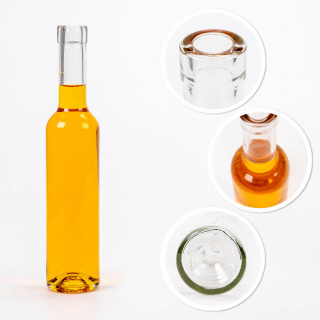 Bottiglia di vetro 250ml 24cm FUTURA