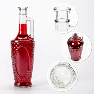 Bottiglia di vetro 700ml 29cm GALICIA