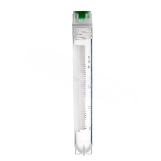 Criotubi da 5,0 ml, fondo rotondo, autoportanti, filettatura interna, confezione da 25 pezzi