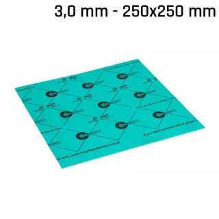 Piastra di tenuta GAMBIT AF-OIL - 250x250x3,0 mm