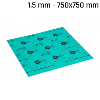 Piastra di tenuta GAMBIT AF-OIL - 750x750x1,5 mm