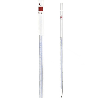 Pipetta multicanale, 1 ml, classe AS, con banda Schellbach