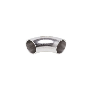 Ginocchio di Amburgo in acciaio inox Φ25x1,5 mm
