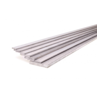 Barra piatta in acciaio inox 25x6 mm