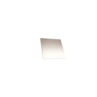 Lastra in alpacca (nuovo argento) 100x50x1 mm