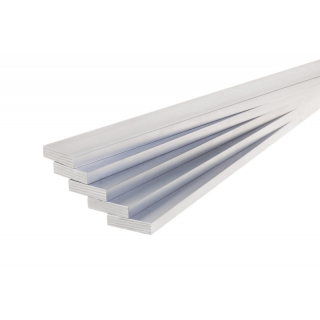 Profilo piatto in alluminio barra 30x25 mm