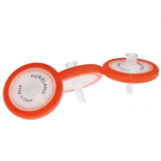 Filtro a siringa in PTFE idrofilo 33 mm, 0,45 µm