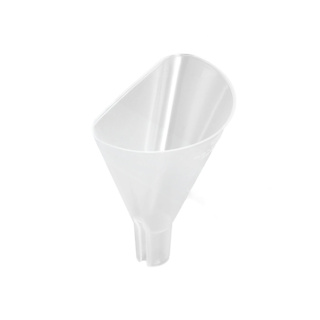 Imbuto a semicerchio in PP, diametro 75 mm, per giunti levigati 29/32 – altezza del piedino 30 mm, da laboratorio