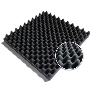 Schiuma acustica fonoassorbente ONDE 30mm 100x100cm ignifuga