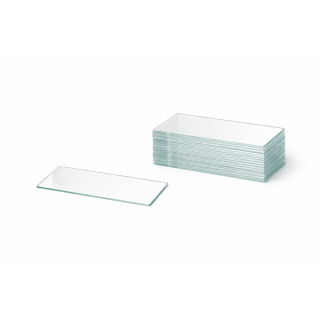 Mikroskopické podložné sklíčka obojstranne matné, 76 x 25 x 1 mm, 50 ks