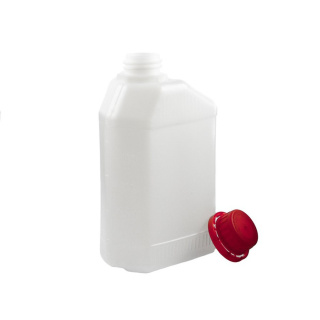 Bottiglia 500ml HDPE rettangolare con tappo a vite