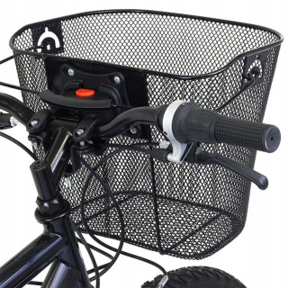 Borsa per bicicletta 33x24x25cm nera fino a 6kg