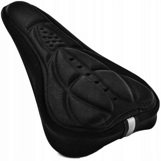 Coprisella per bicicletta in gel 280x175mm nero