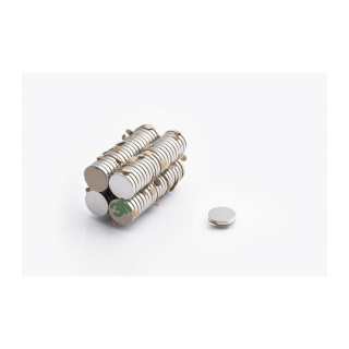 Magnete al neodimio con adesivo 3M MW 12x2 N38