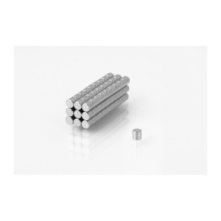 Magnete al neodimio 20pz cilindrico MW 3x3 N38