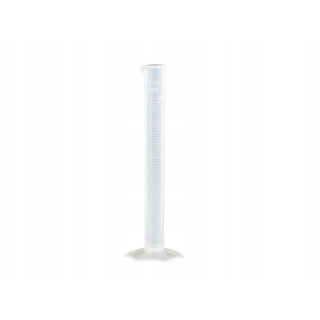 Cilindro graduato PP 10ml vetro calibrato a rilievo