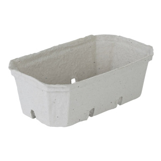 Contenitore di carta per frutta 500g 100 pezzi 190x115x65mm