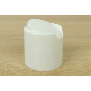 Tappo a vite in plastica per bottiglie 28/410 bianco