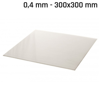 Lamina alpaca (argento nuovo) 300x300x0,4mm