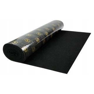 Tappeto adesivo nero 2mm 25x100cm