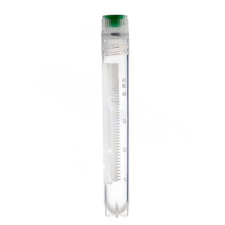 Cryo provette 4,0 ml, fondo rotondo, autosufficienti, filettatura interna, confezione da 25 pz