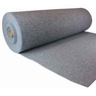 Tessuto tecnico in feltro grigio 5,5mm 150x50cm 750g/m²