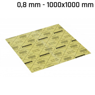 Piastra di tenuta TEMAC Temafast 1000x1000x0,8 mm