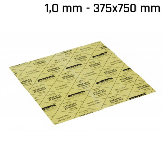 Piastra di tenuta TEMAC Temafast 375x750x1,0 mm
