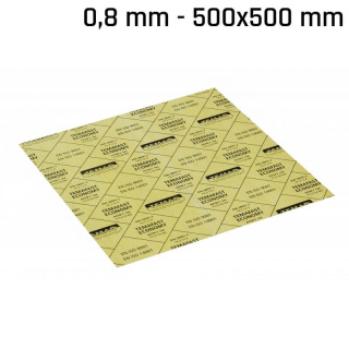 Piastra di tenuta TEMAC Temafast 500x500x0,8 mm
