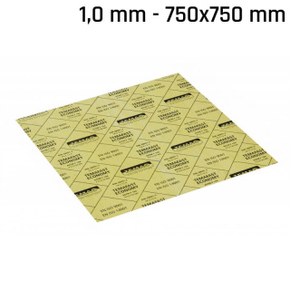 Piastra di tenuta TEMAC Temafast 750x750x1,0 mm